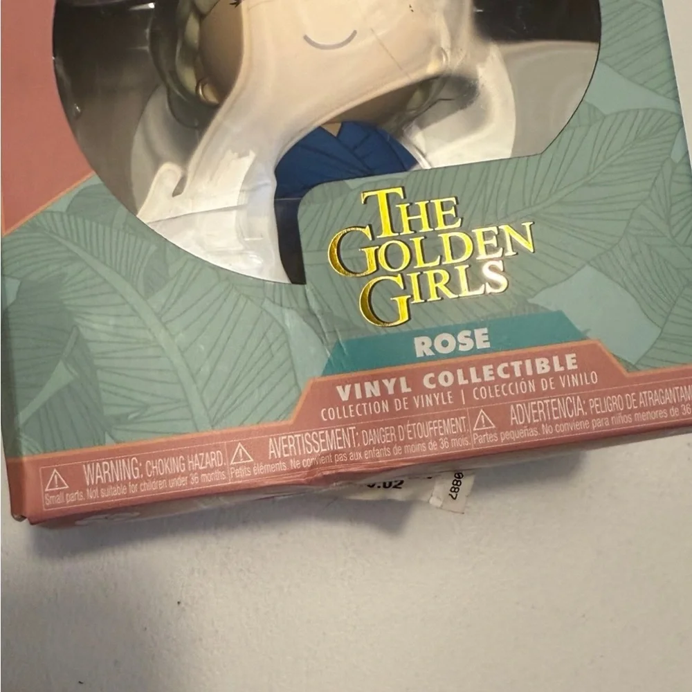 Funko Dorbz The Golden Girls Rose Vinyl Figure Blue Pink Teal - Picture 3 of 5